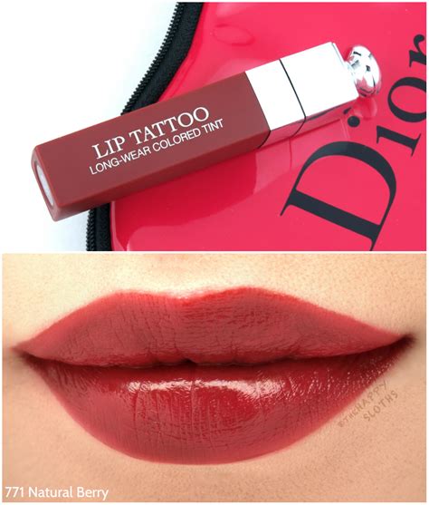 dior lip tattoo new|Dior lip tattoo natural berry.